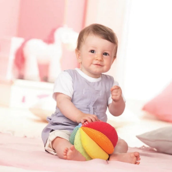 Bola para bebé arco-íris