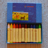 Lápis de Cera de Abelha 12 cores