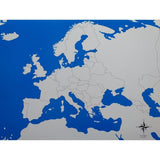 Mapa da Europa - Folha de identificação