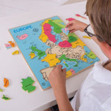Puzzle do Mapa da Europa
