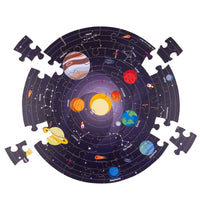 Puzzle Circular do Sistema Solar